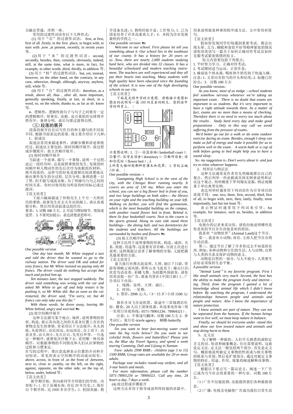 2016高考书面表达专题讲练_第3页