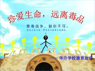 主题班会_珍惜生命_远离毒品