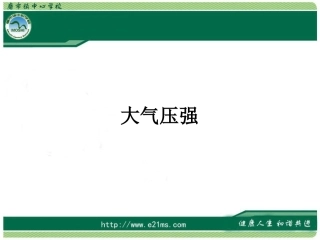 《大气压强》PPT课件