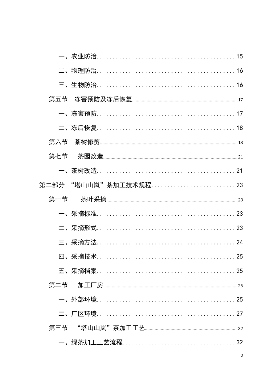 茶生产技术规程范本_第3页