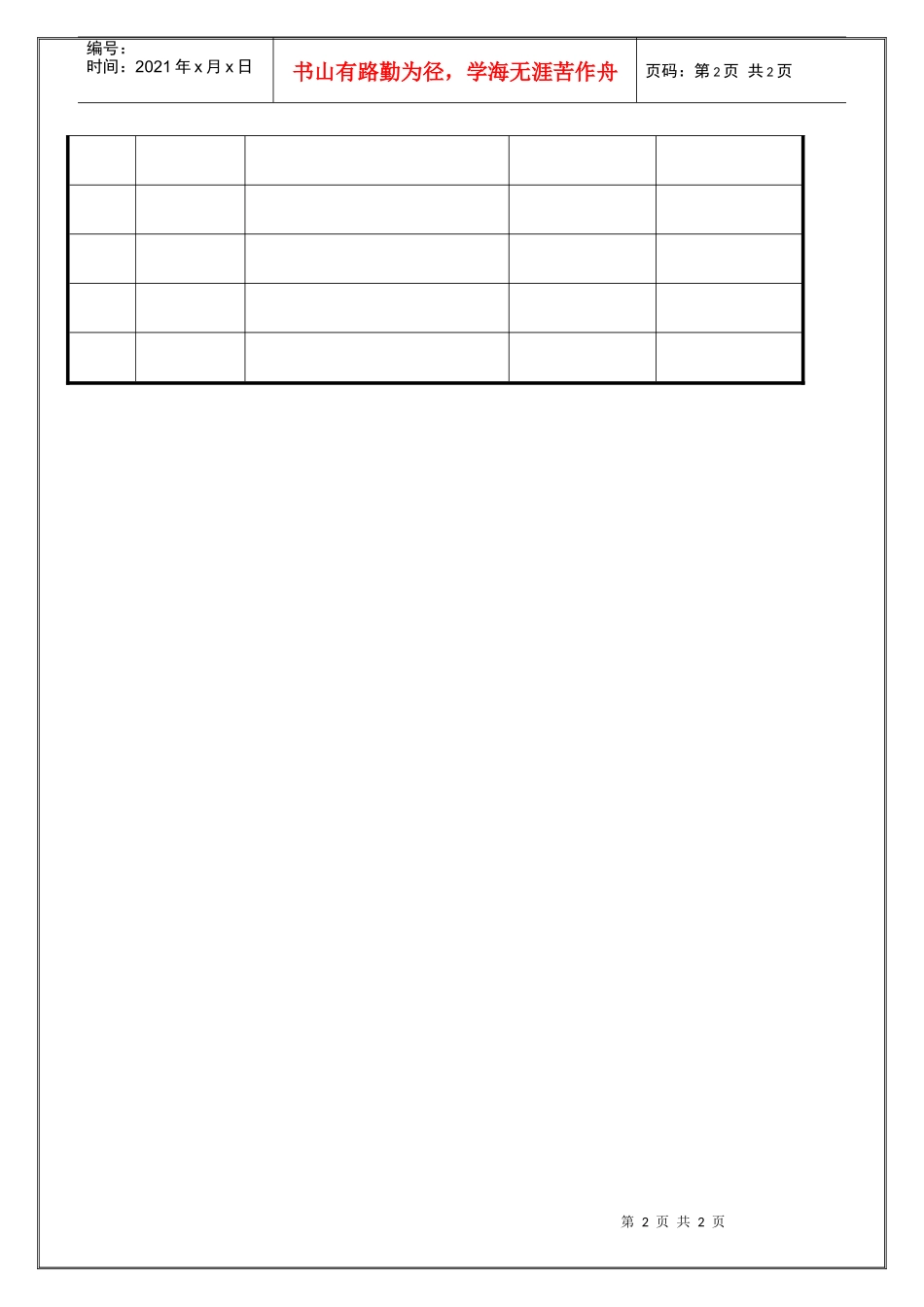 设备检修履历卡_第2页