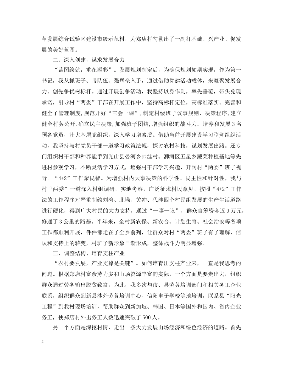 驻村第一书记工作总结 _第2页