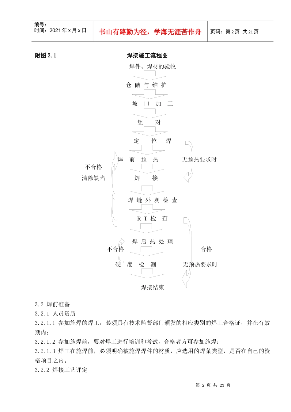 焊接施工技术方案_第2页