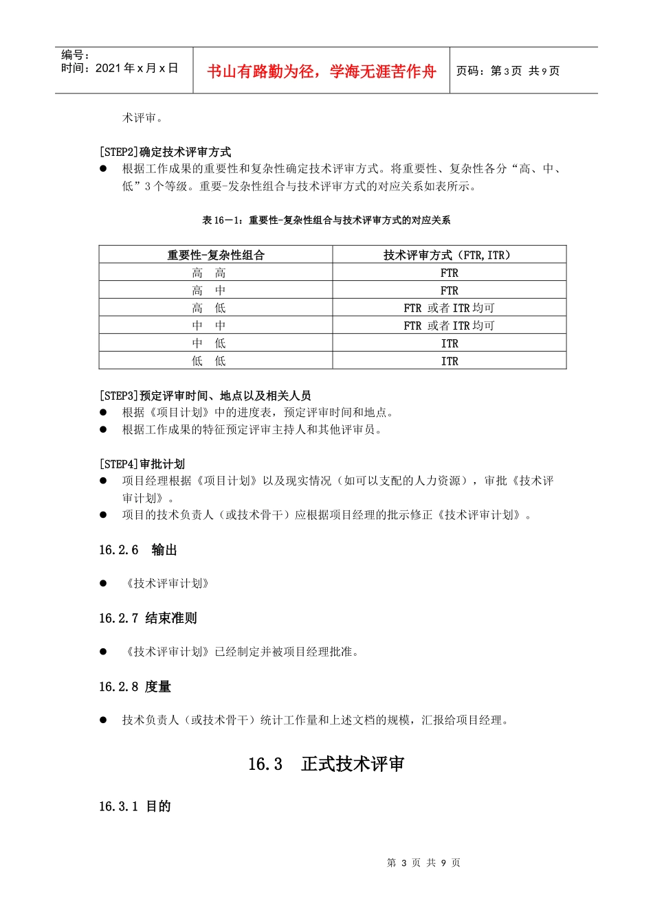 《技术评审》过程规范_第3页