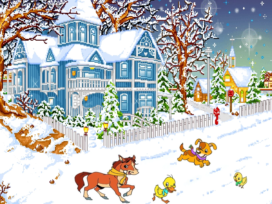 雪地里的小画家4_第3页