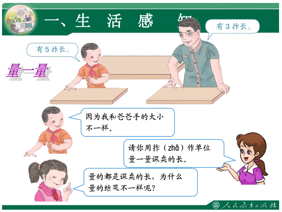 《长度单位》教学课件（第1课时）_第2页
