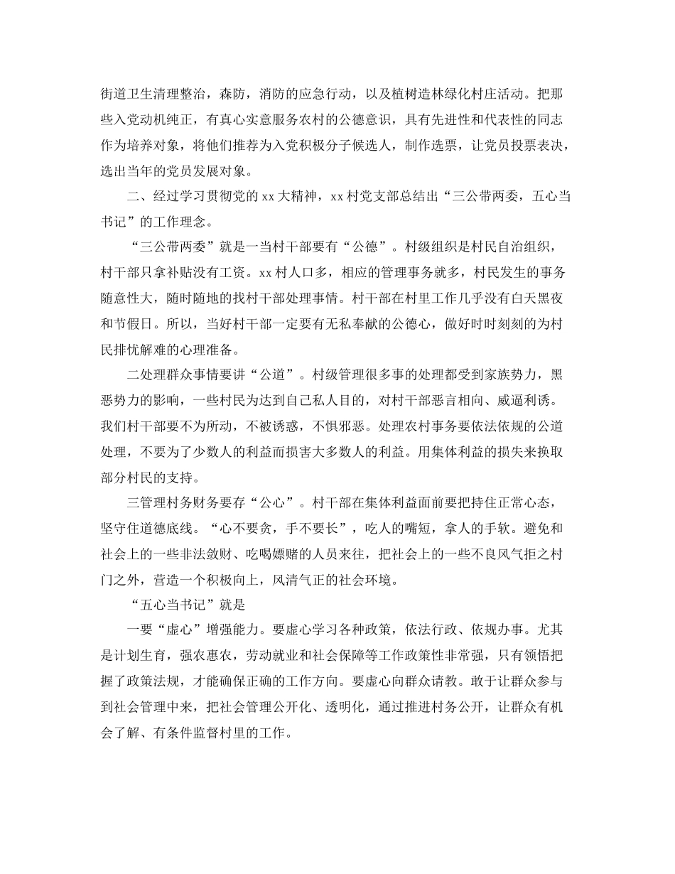 村党建工作总结模版 _第2页