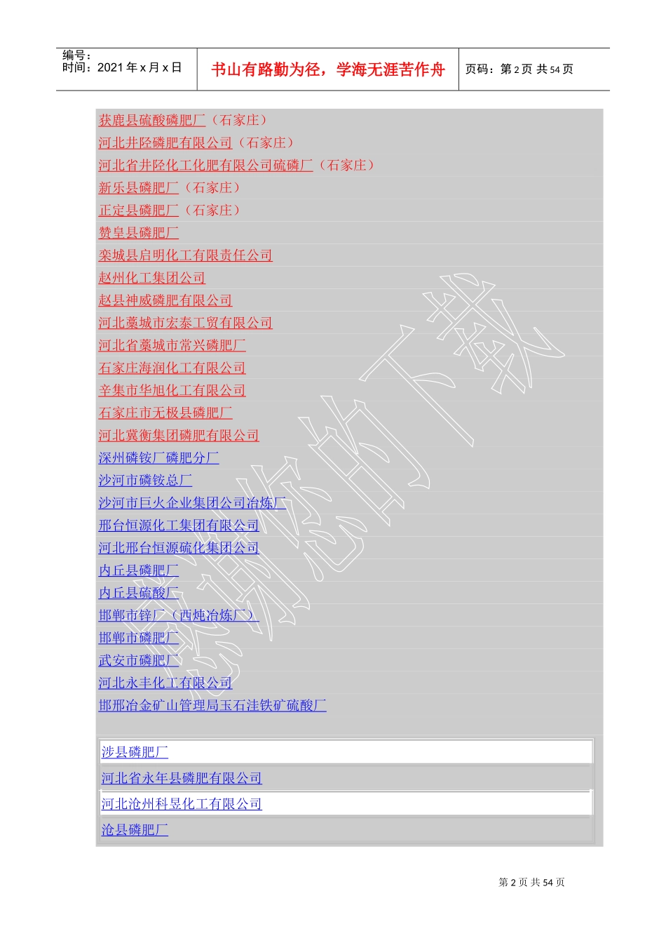 硫酸生产企业(DOC58页)_第2页