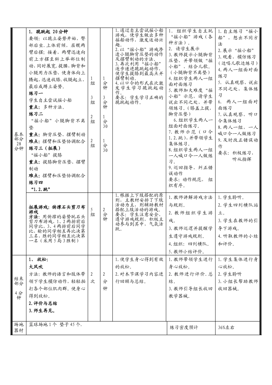学体育水平二跪跳起三年级(陈帅）_第2页