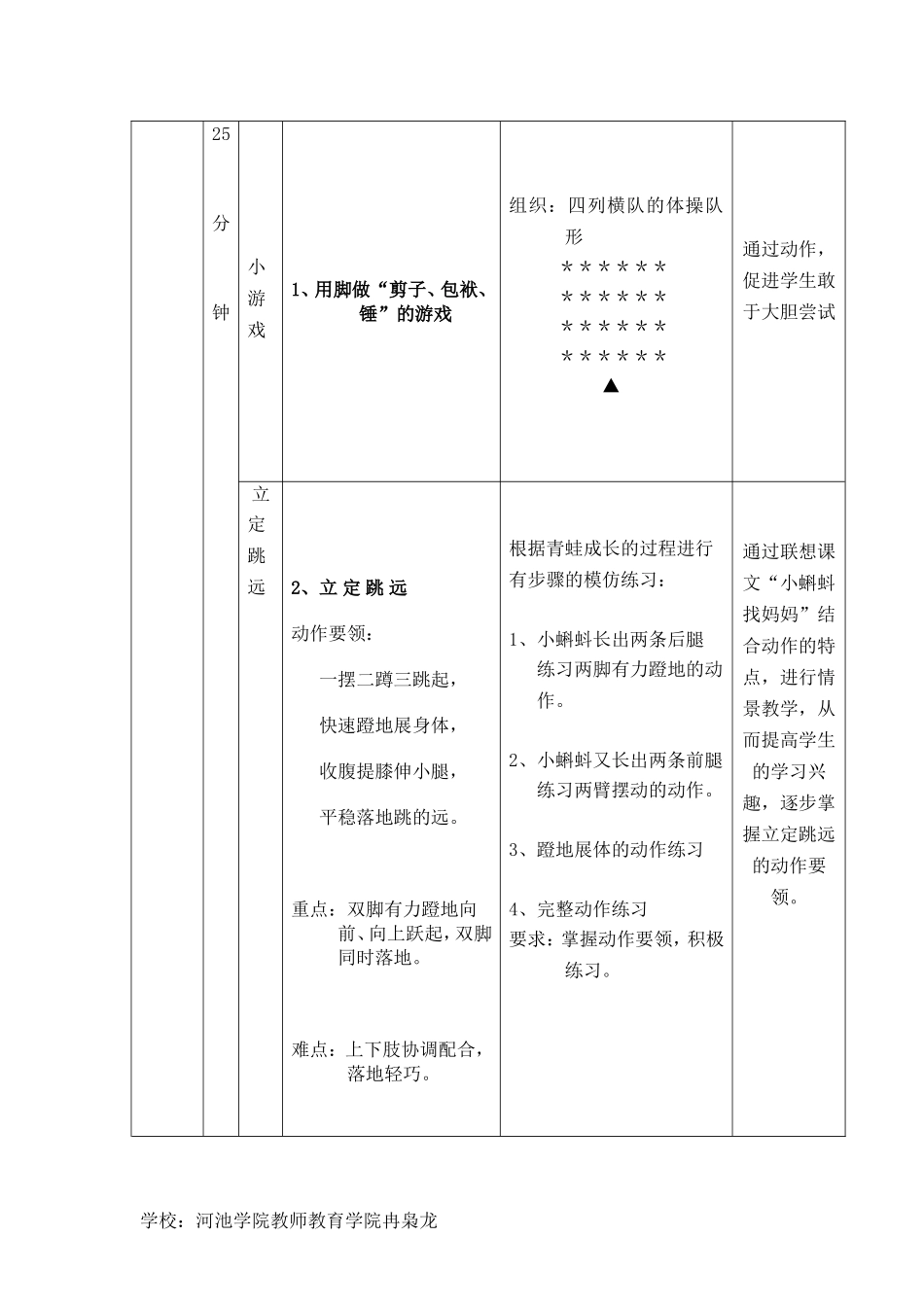 小学体育教案《立定跳远》教案_第2页