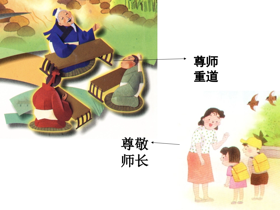 文明礼仪尊敬师长主题班会_第2页