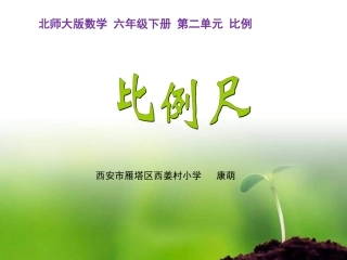 康萌：《比例尺》