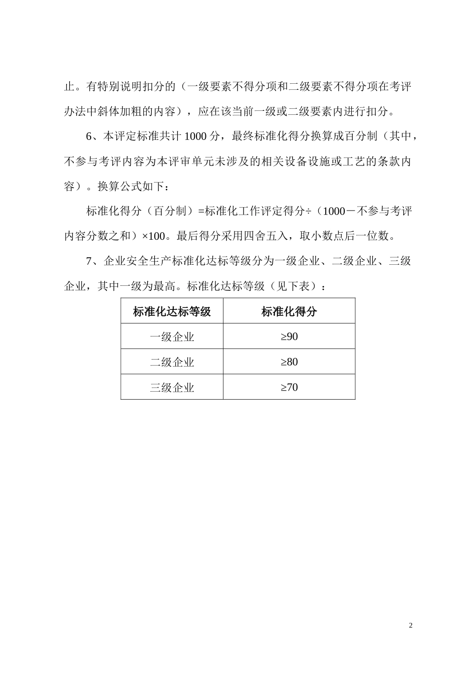 电子制造企业安全生产标准化评定标准考评说明_第2页