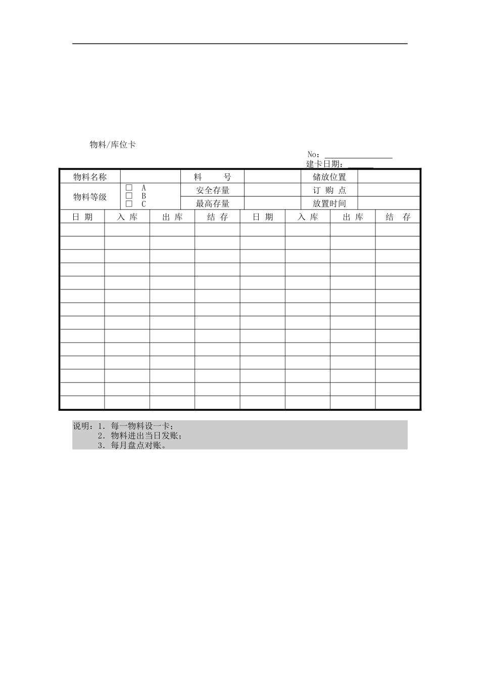 物料&库位卡_第1页