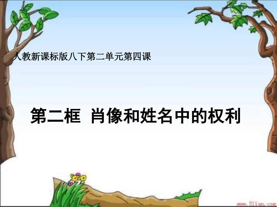 八下242肖像和姓名中的权利课件_第2页
