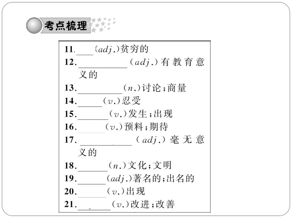第6课时-八年级（上）Units4～6 (2)_第3页
