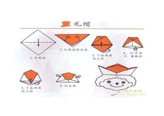 折纸步骤图 (2)