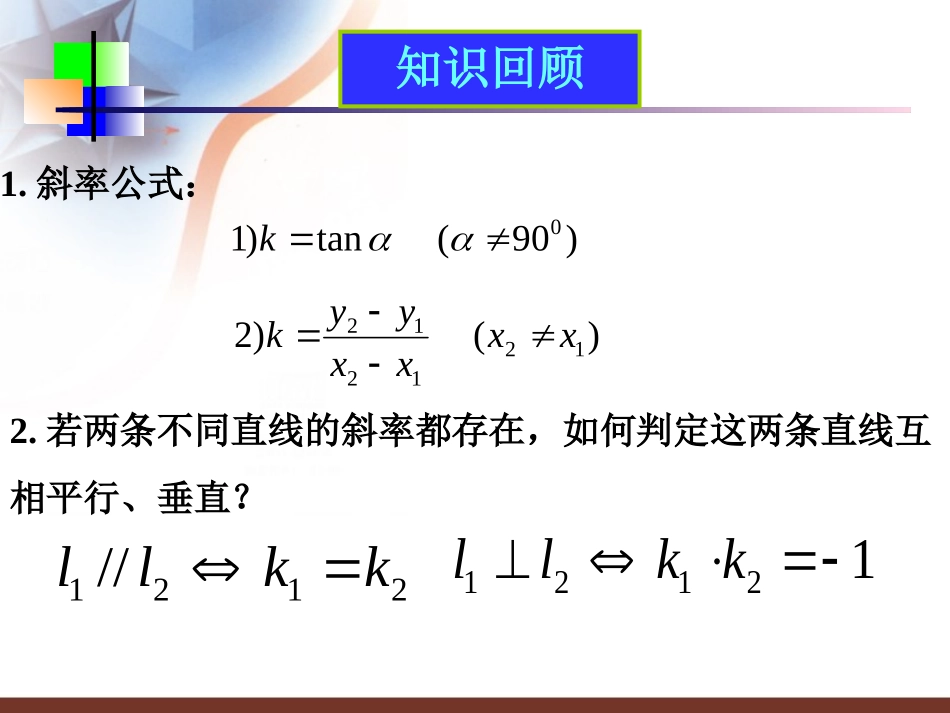 直线方程的点斜式_第2页