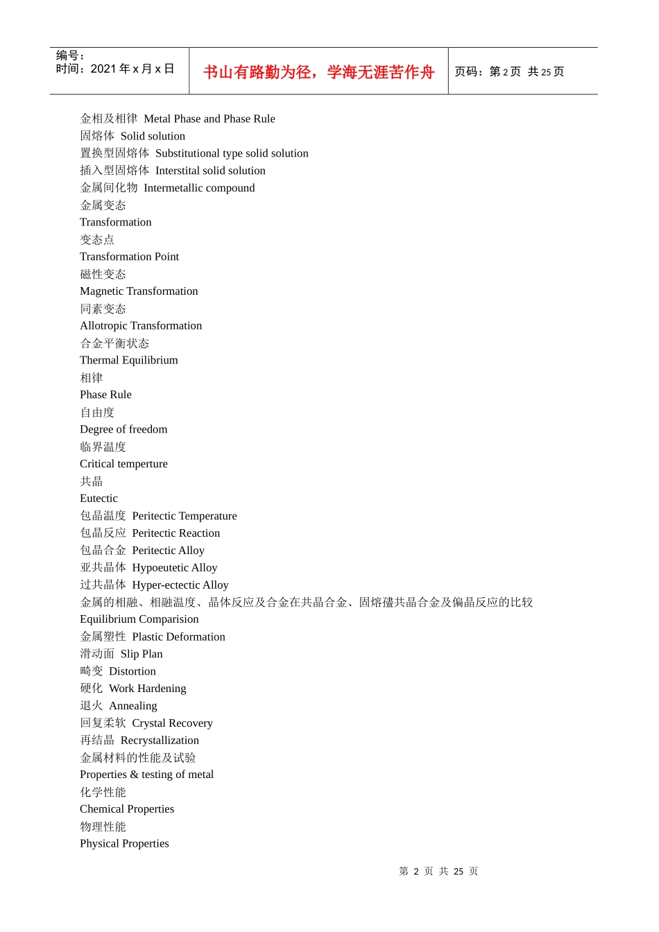 工业金属材料词汇_第2页