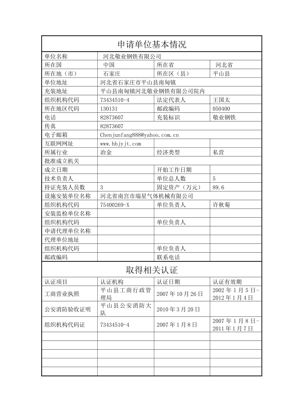 特种设备气体充装资格许可申请书[1][1]_第2页