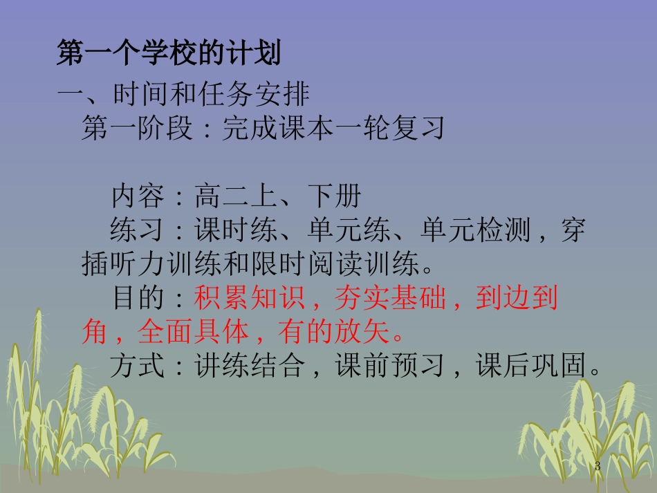 高二备考（英语）_第3页