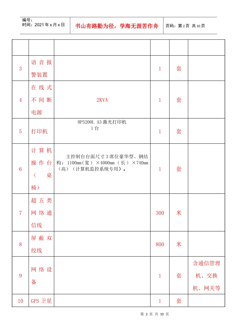 设备供货范围_第2页