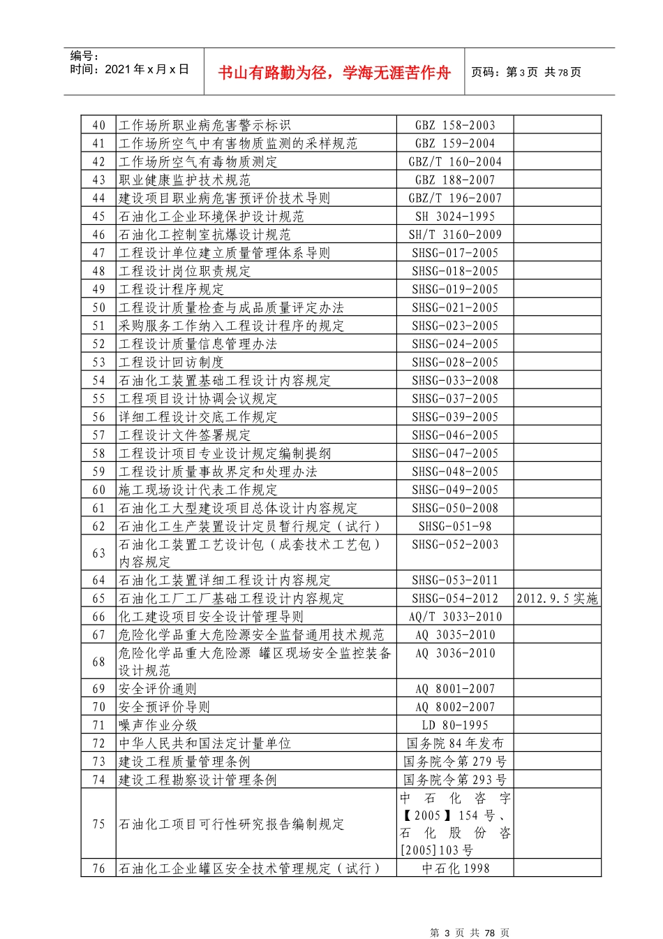 JS06技术标准执行表(XXXX)_第3页
