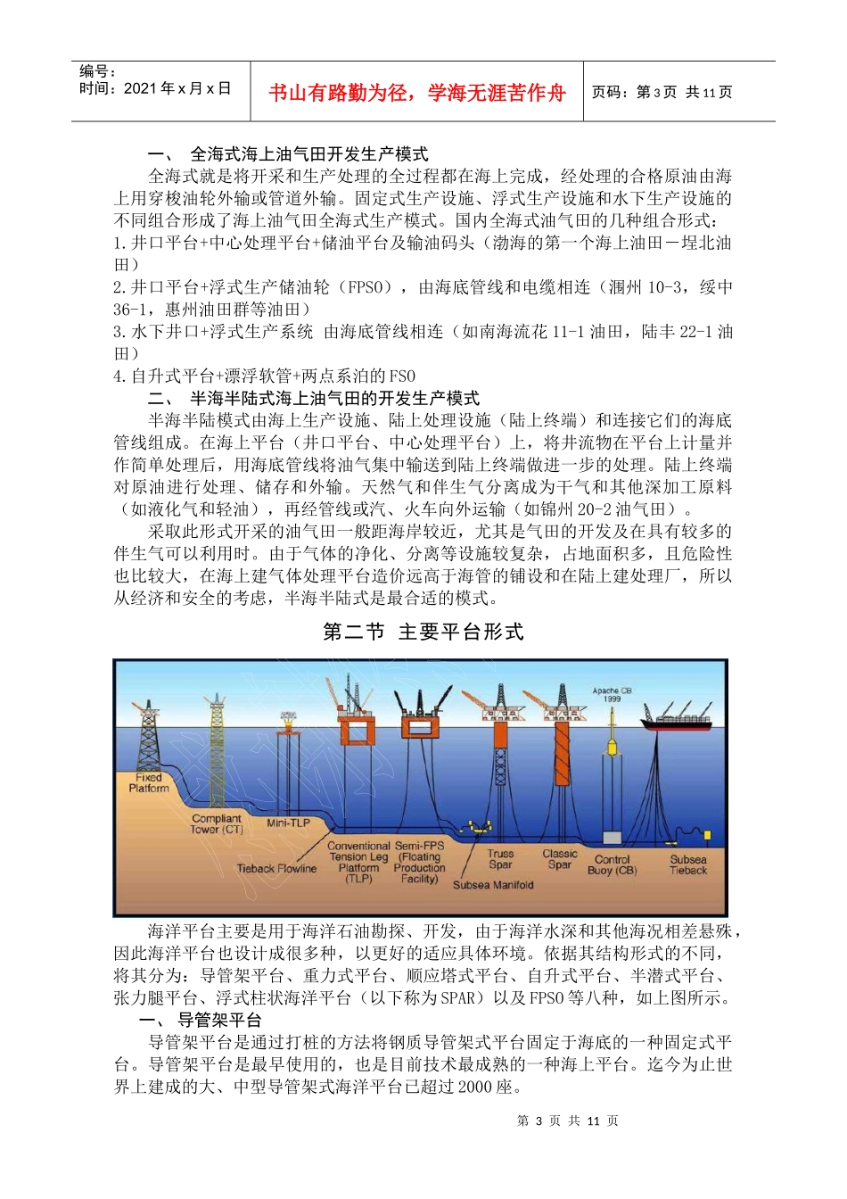 海上油气开采工程与生产系统教程_第3页