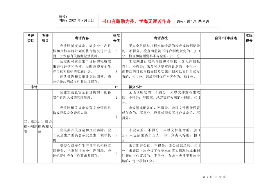 冶金企业安全生产标准化评定标准(轧钢)_第2页