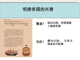 明清帝国的兴替 (3)
