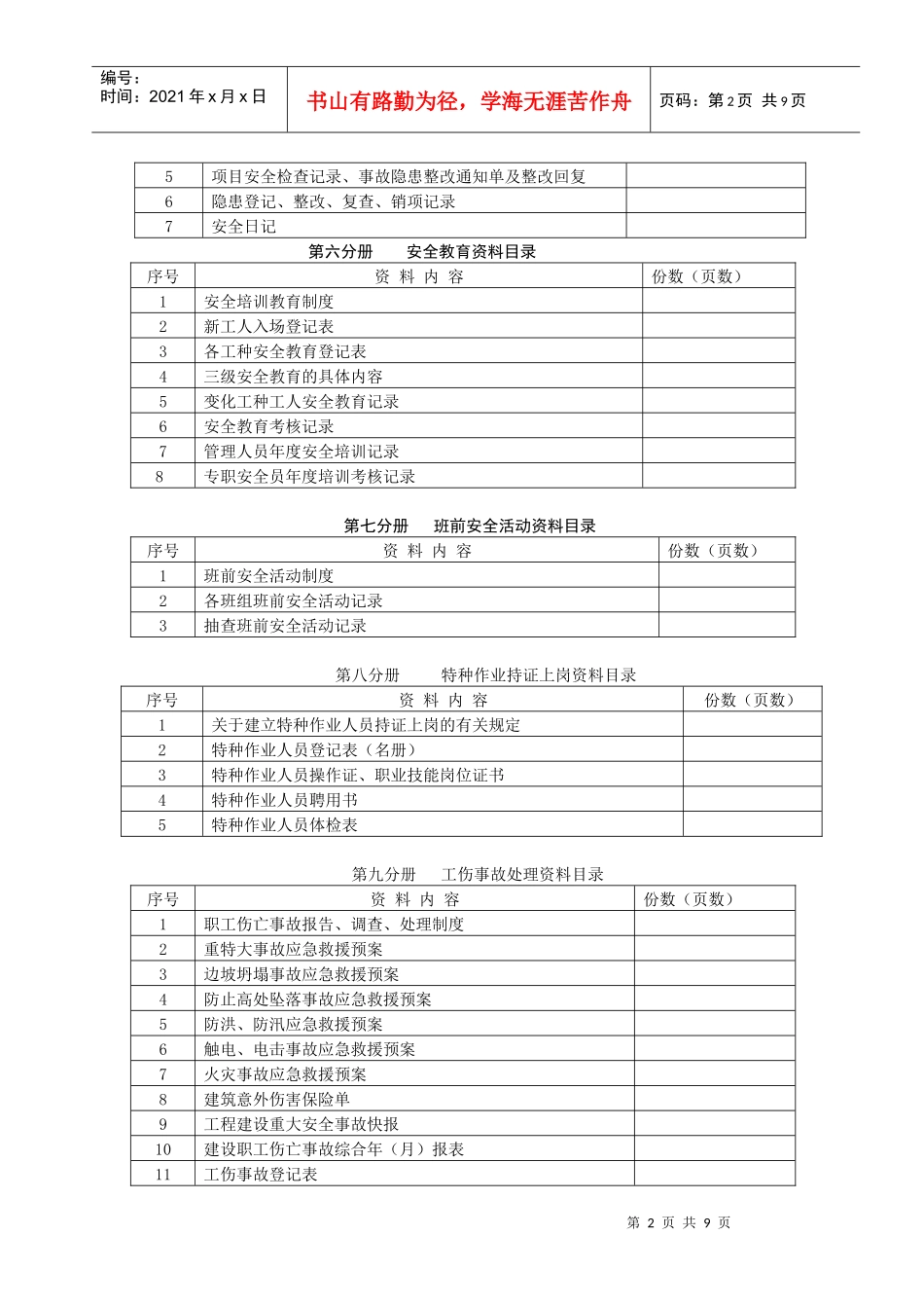 安全资料目录——1-24_第2页