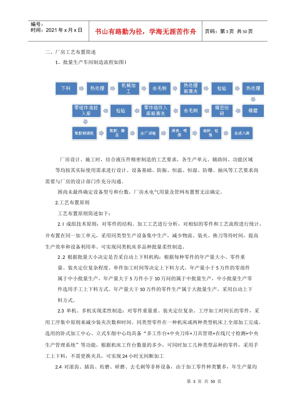 液压轴向柱塞泵马达工艺设计及生产线规划概述_第3页