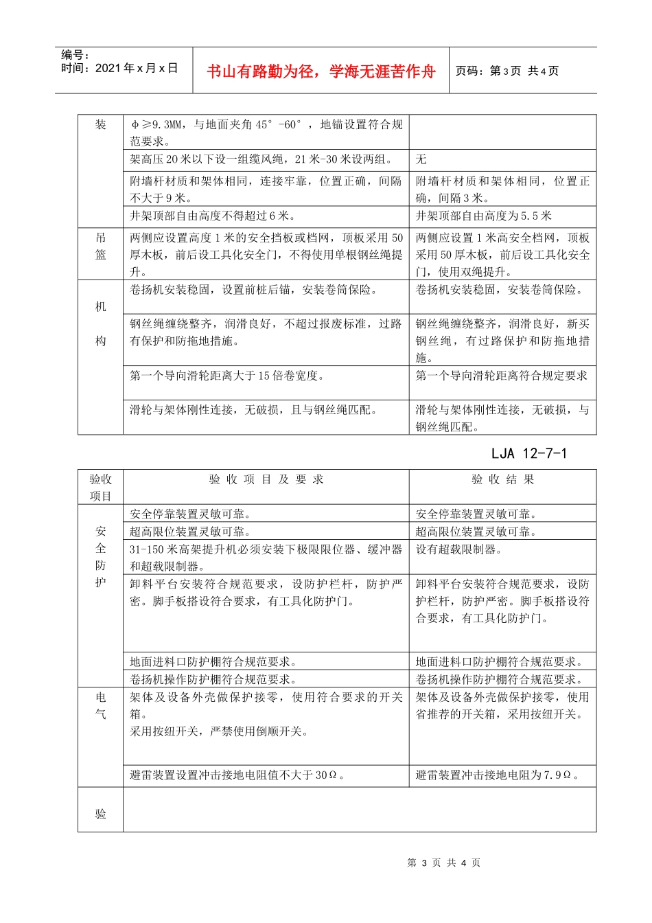07物料提升机验收记录_第3页