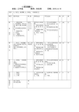 前滚翻 (2)