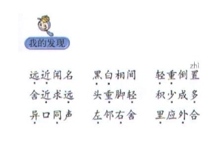 小学三年级上册语文园地五