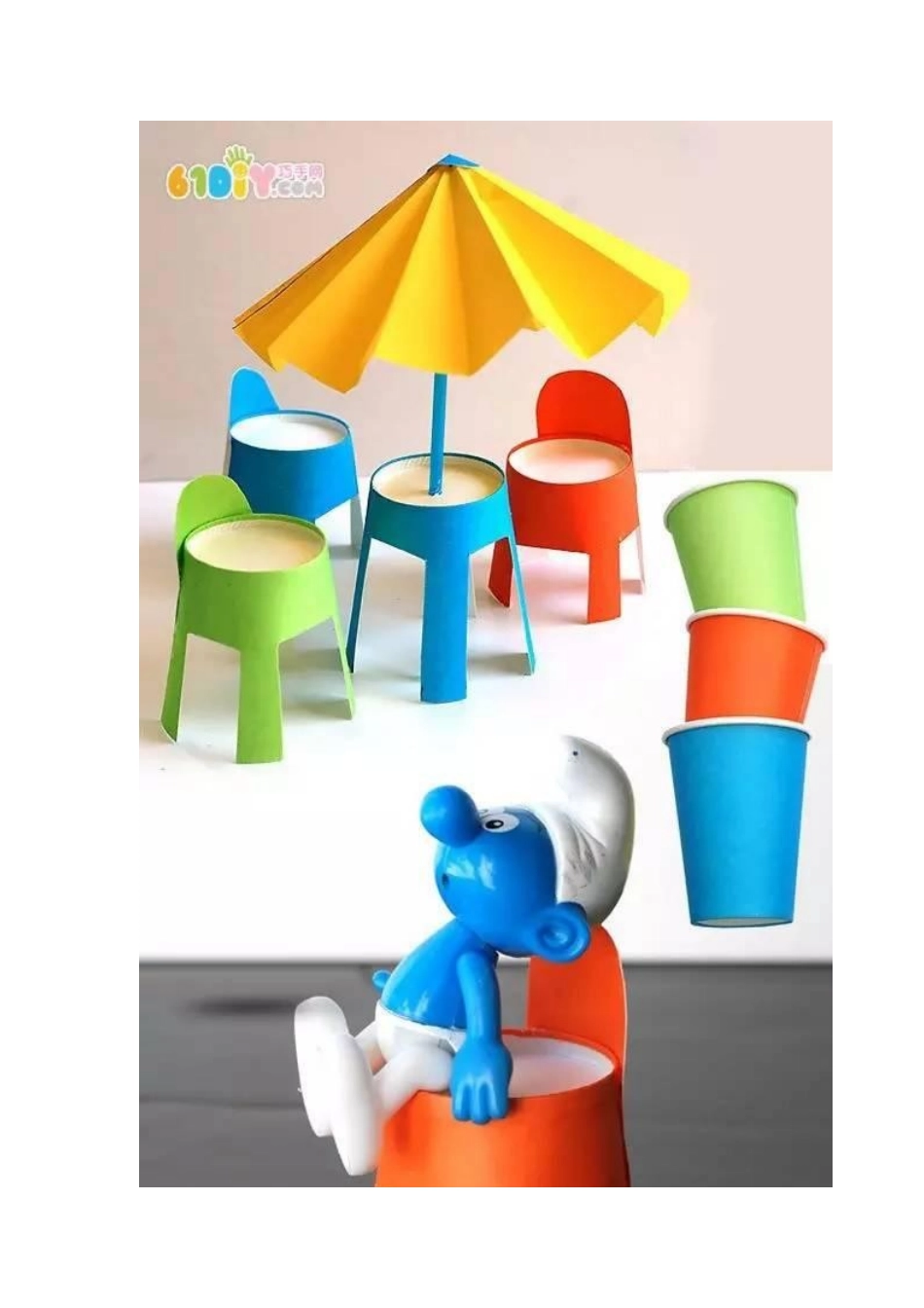 创意手工制作桌椅和沙滩伞_第2页
