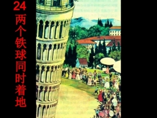 两个铁球同时着地 (2)