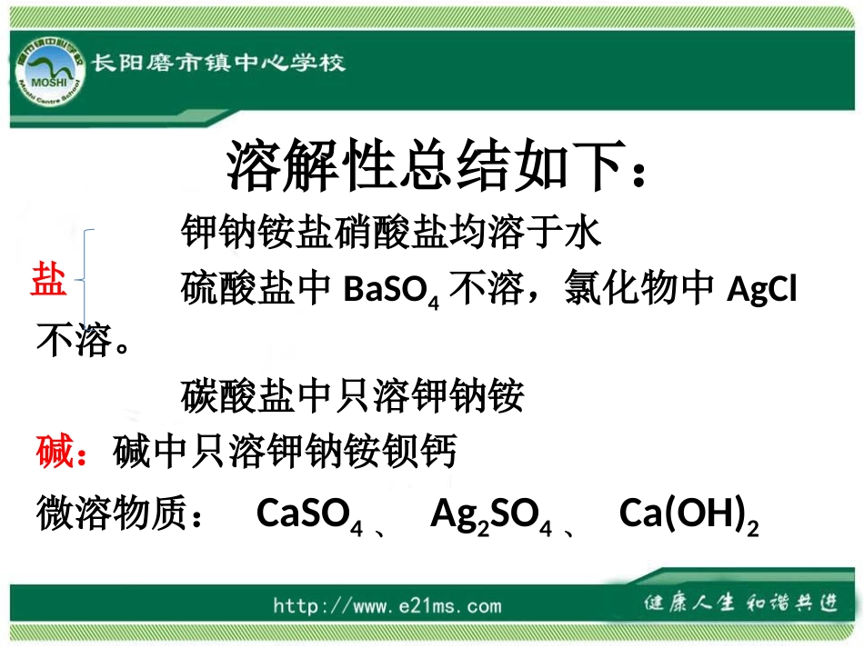 -酸碱盐的溶解性离子共存_第3页