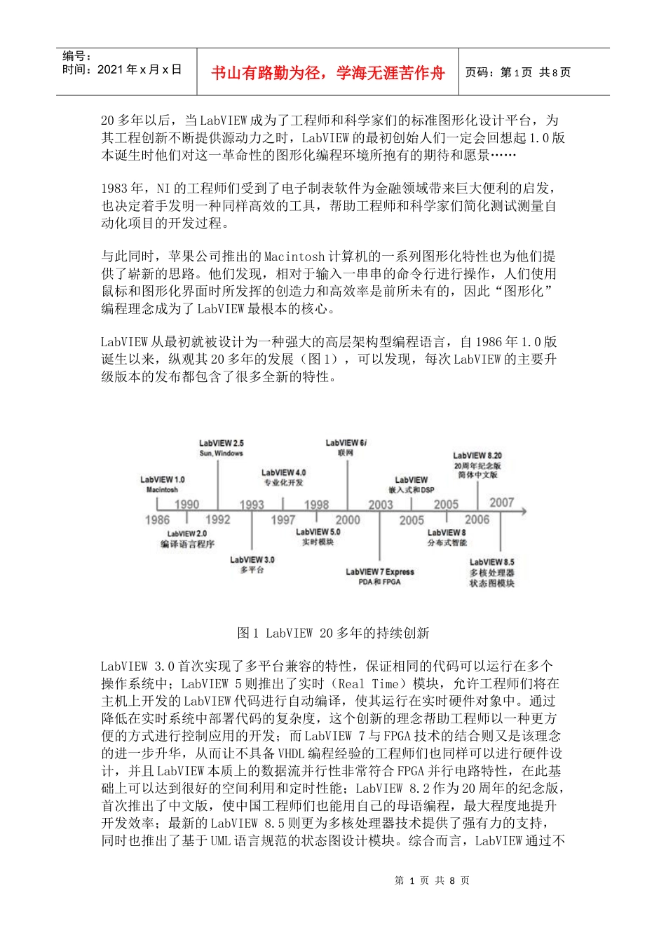 NI LabVIEW 的前世今生——你所不知道的LabVIEW_第1页