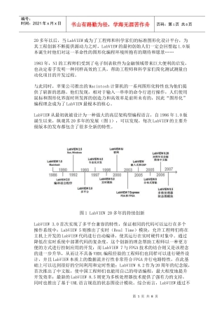 NI LabVIEW 的前世今生——你所不知道的LabVIEW