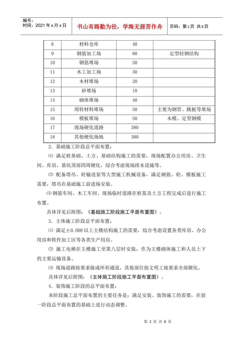 第二节 施工现场平面布置_第2页