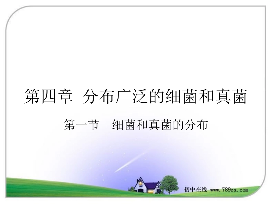细菌和真菌的分布_第1页