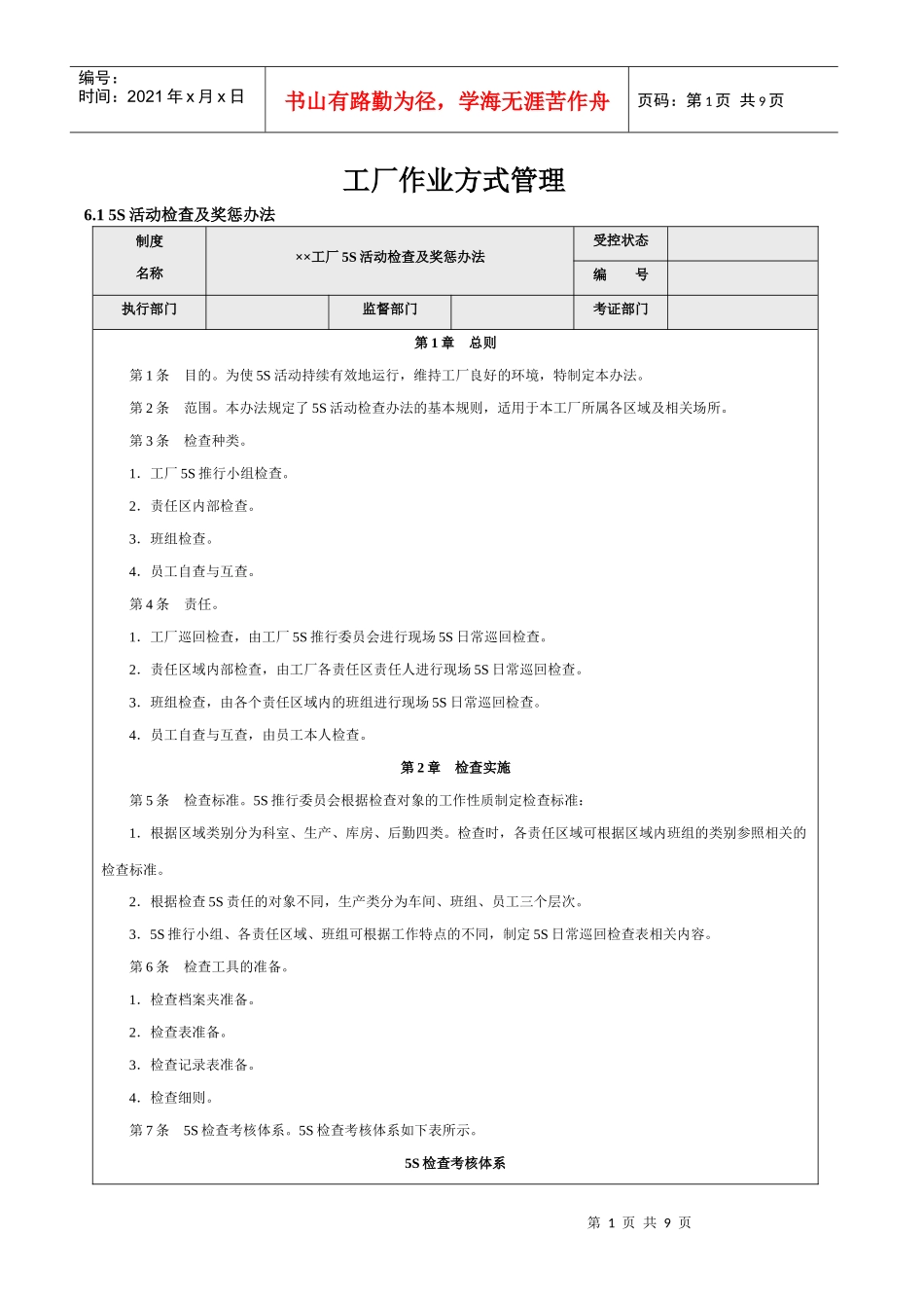 工厂作业方式管理_第1页