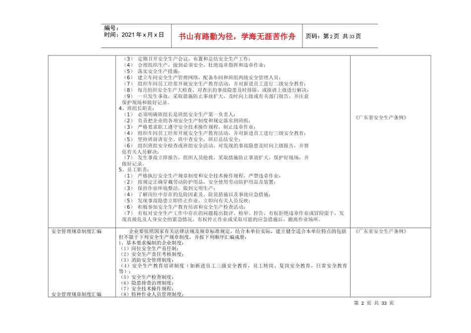 1工业企业安全隐患自查通用指引(03)_第2页