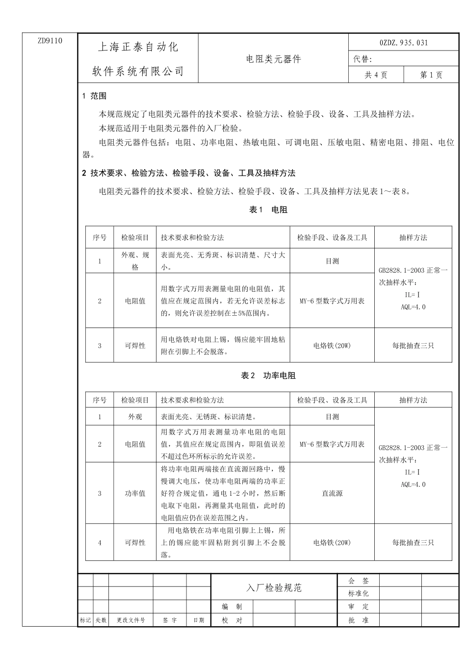 硬件用物料元器件检验规范_第3页