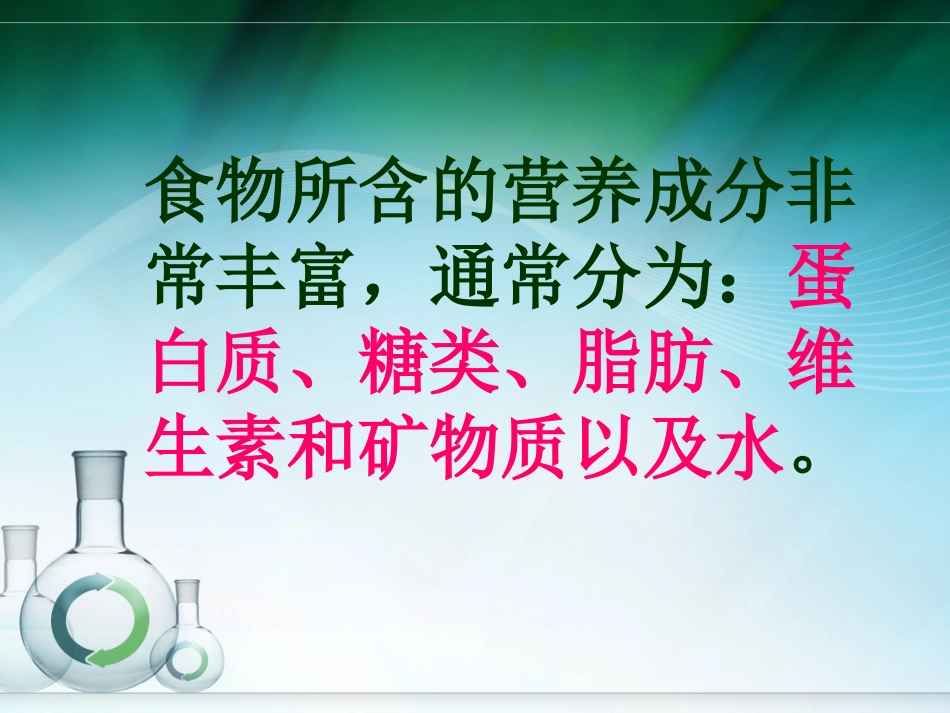 食物中的营养PPT_第3页