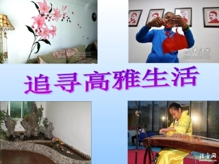 人教版七年级政治上册第三单元过富有情趣的生活第七课品味生活第二框追寻高雅生活情趣（29张）