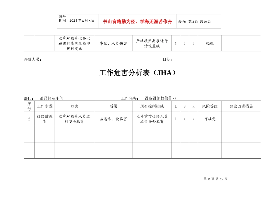 设备设施检修作业_第2页