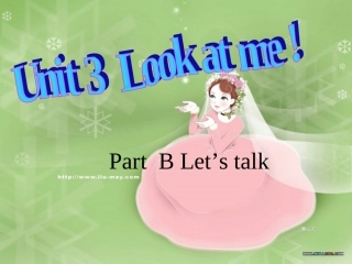 三年级英语第三单元partblet'stalk