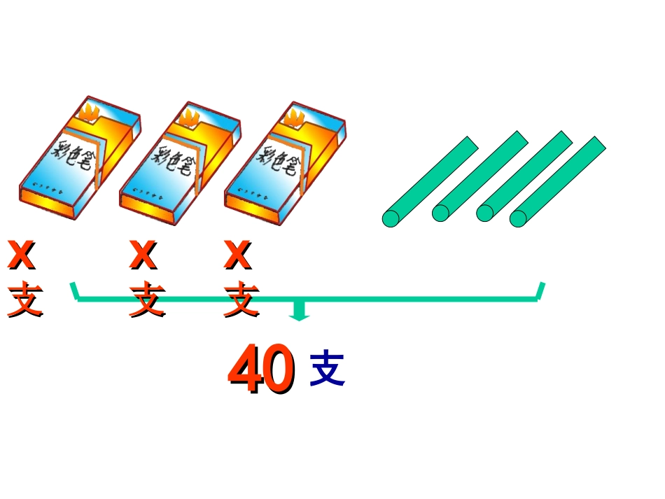新课标人教版数学五年级上册《看图解方程》课件_第3页